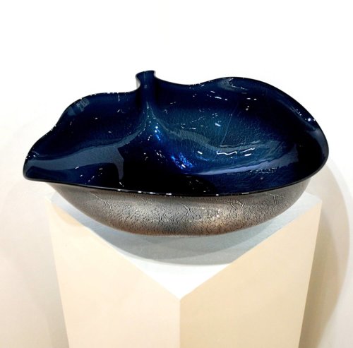 Dark Turquoise Bowl by David Thai