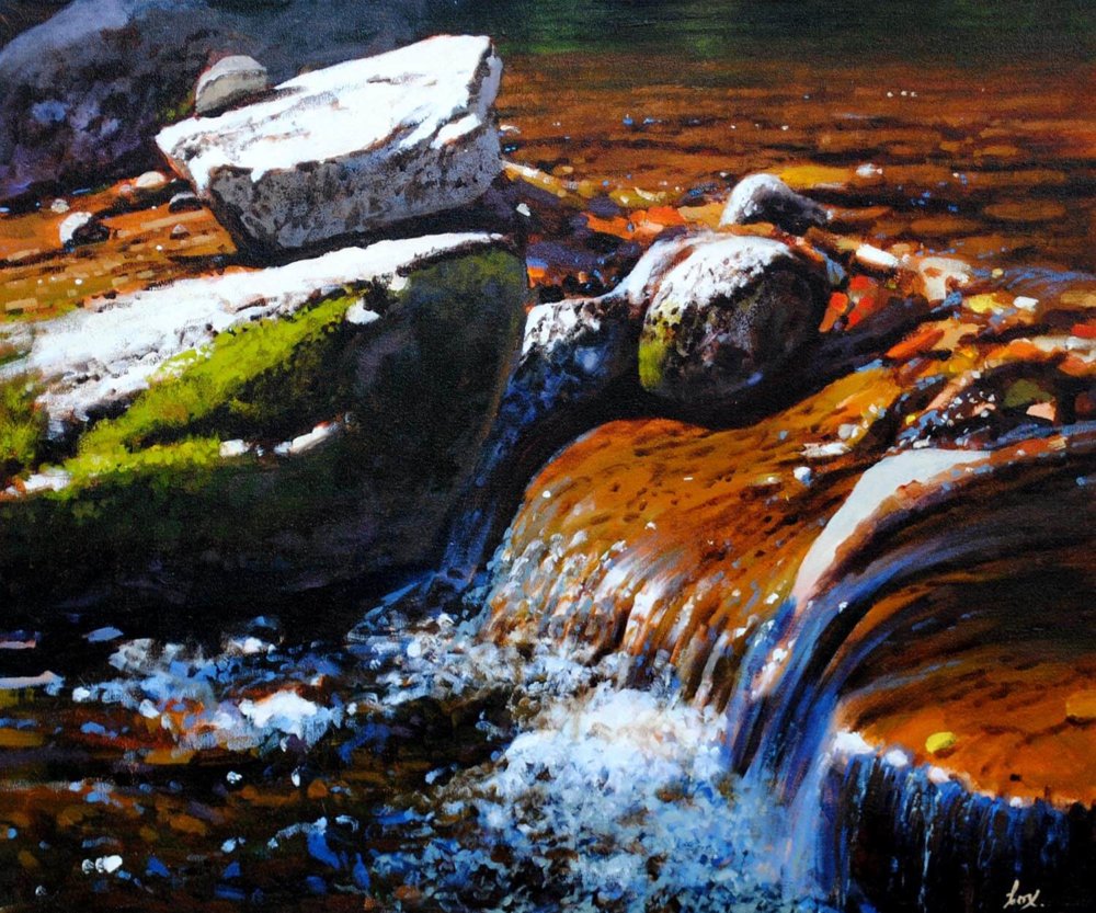 Babbling Brook by Cyril Cox