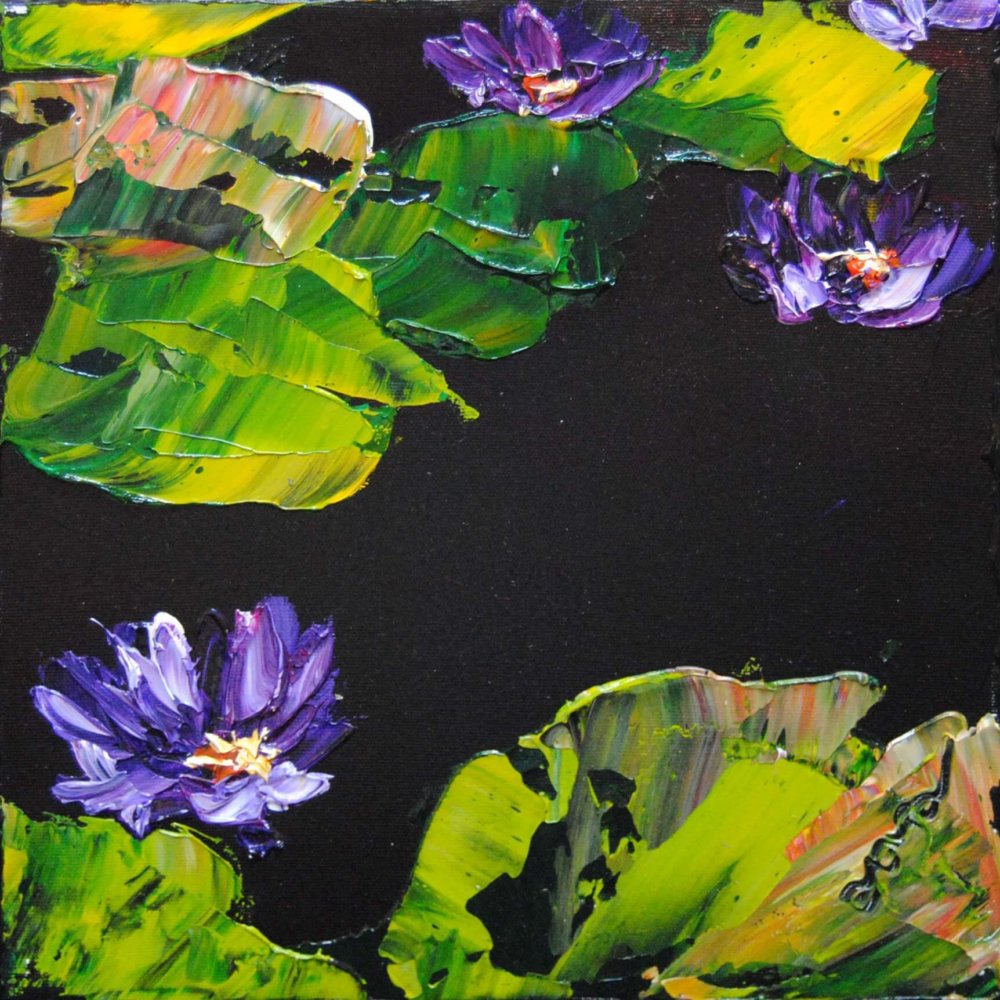 Water Lilies by Maya Eventov