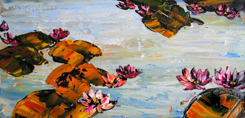 Water Lilies by Maya Eventov
