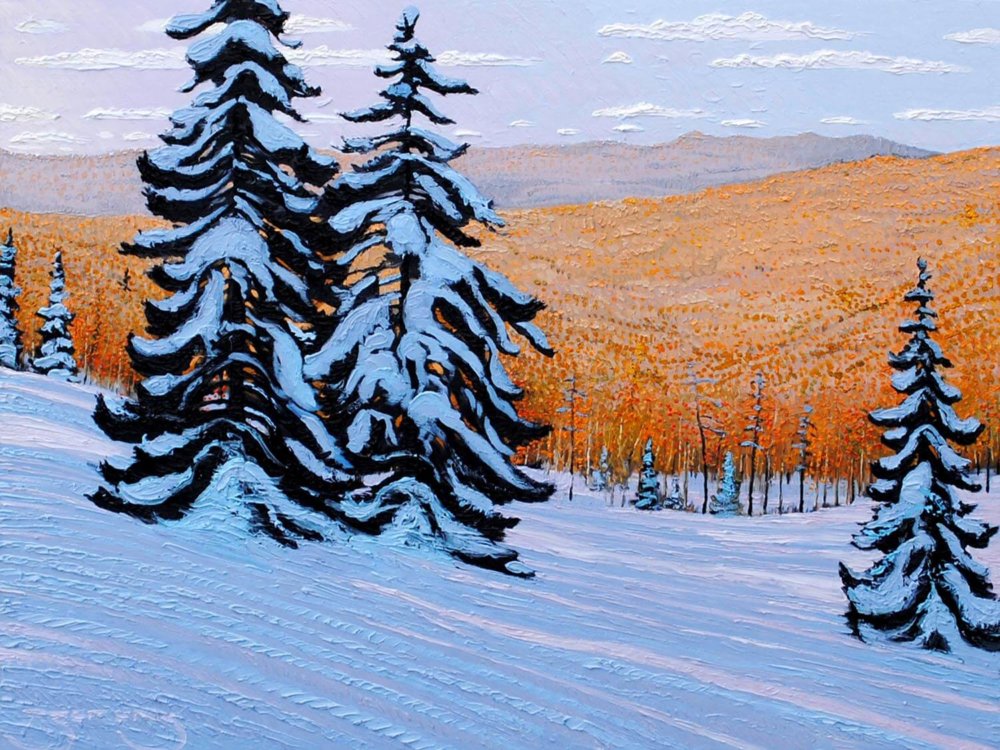 Laurentian Snow by Mark Berens