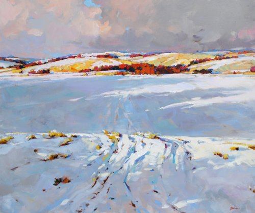 Prairie Winter by Min Ma