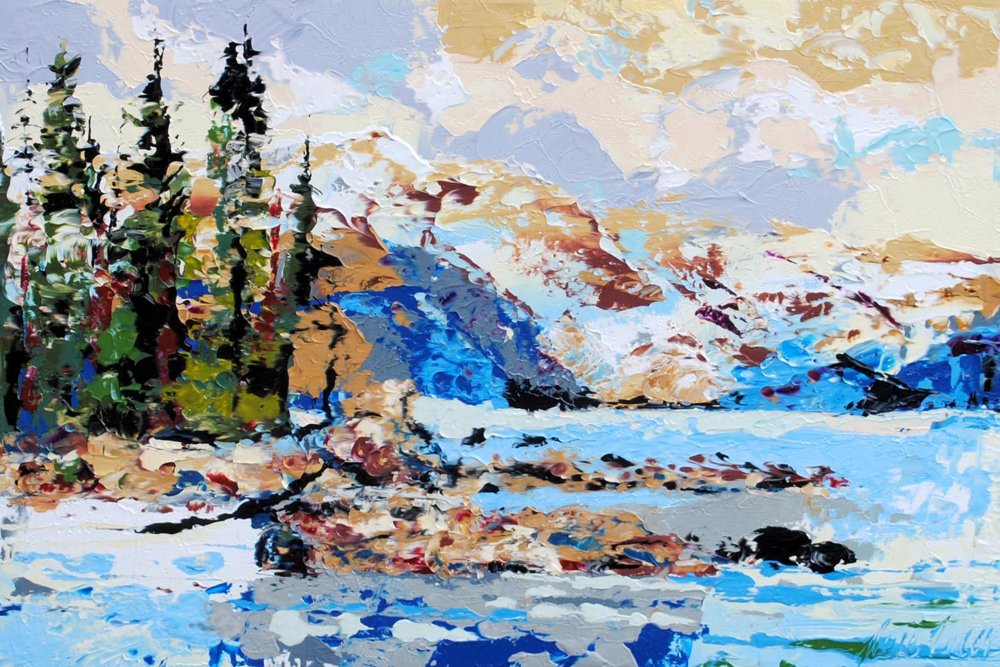 Glacial Lake by Steve Tracy