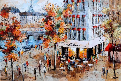 Paris Streets by Michael Rozenvain