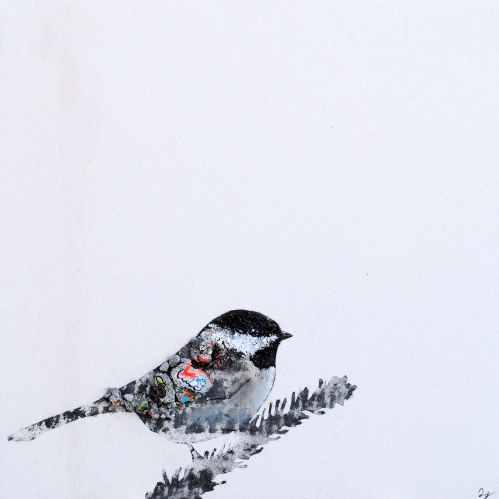 Concrete Jungle, Sparrow by Daniel St-Amant