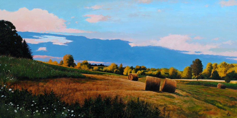 Late Summer Hay by Cyril Cox