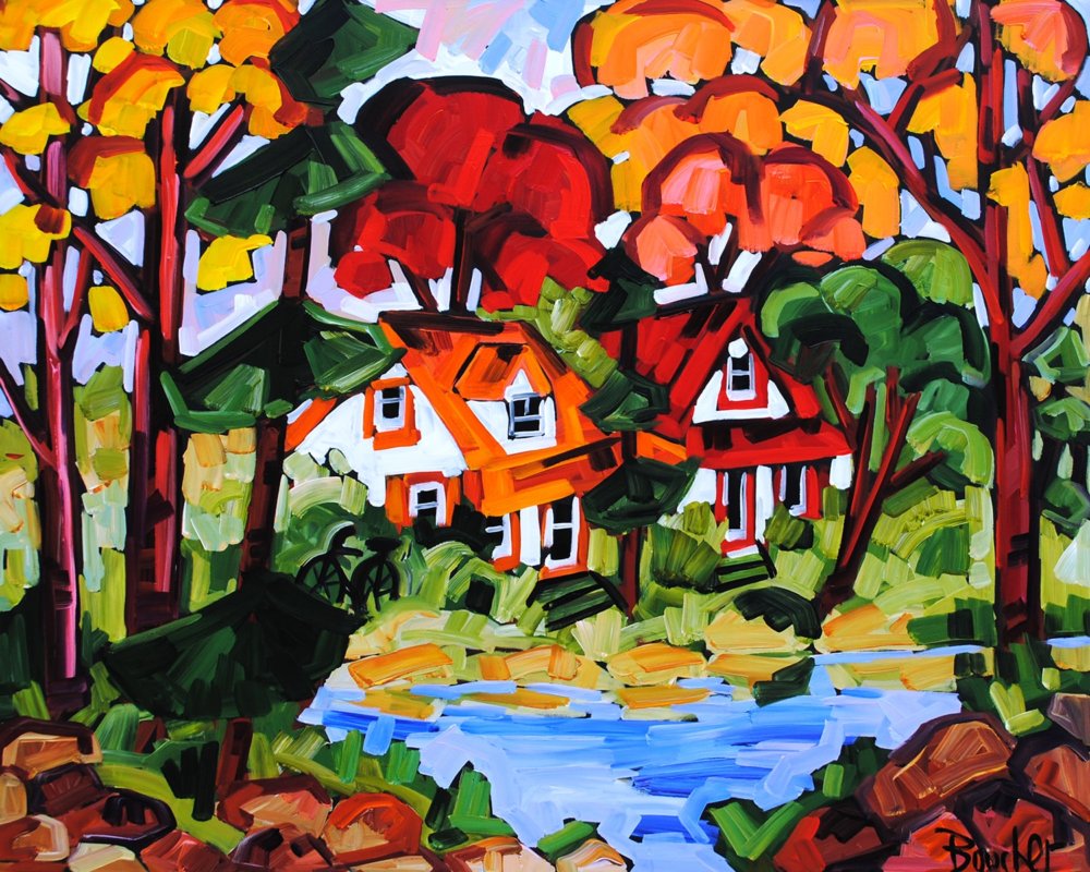 Autumn Fantasy by Marie-Claude Boucher