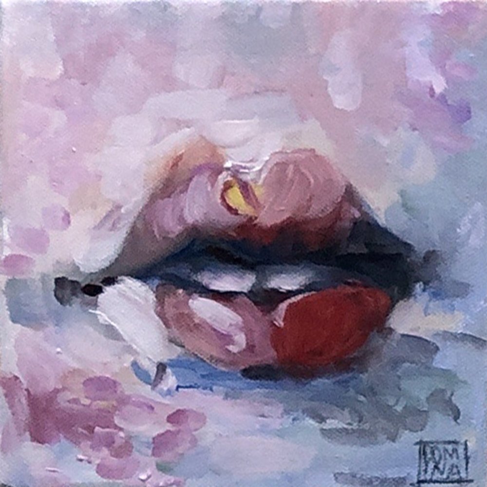 Lip Study 1 by Kate Domina
