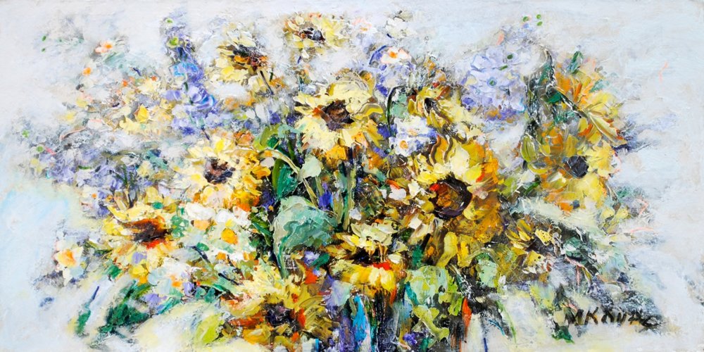 Sunflowers by Mila Kovac