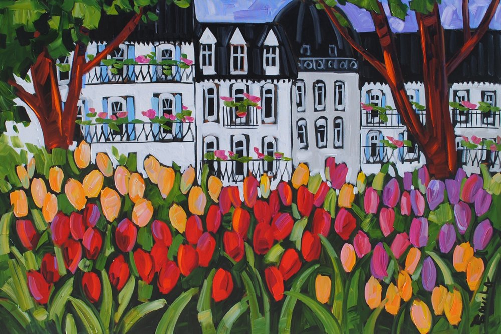 Tulipes En Famille by Marie-Claude Boucher