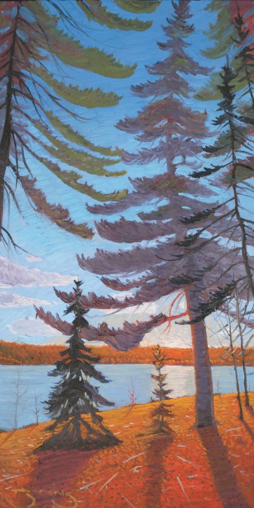 Kiosk Lake, Tall Pines by Mark Berens