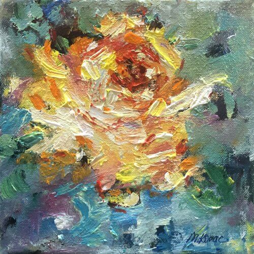 Yellow Rose by Mila Kovac