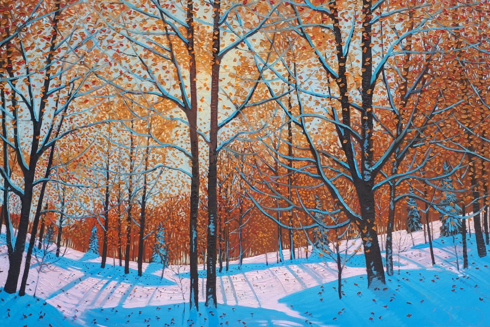 Autumn Deep Snow by Mark Berens