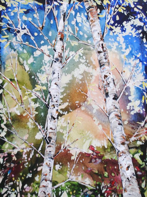 Looking Up (spectrum) by Maya Eventov