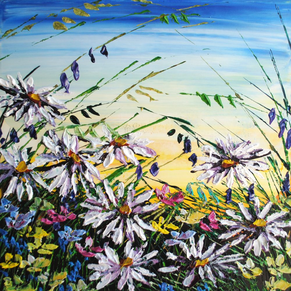 Floral (daisies) by Maya Eventov