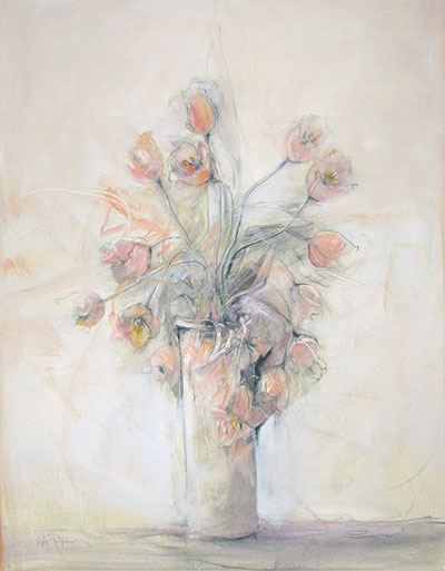 Rote Tulpen by Jurgen Gorg