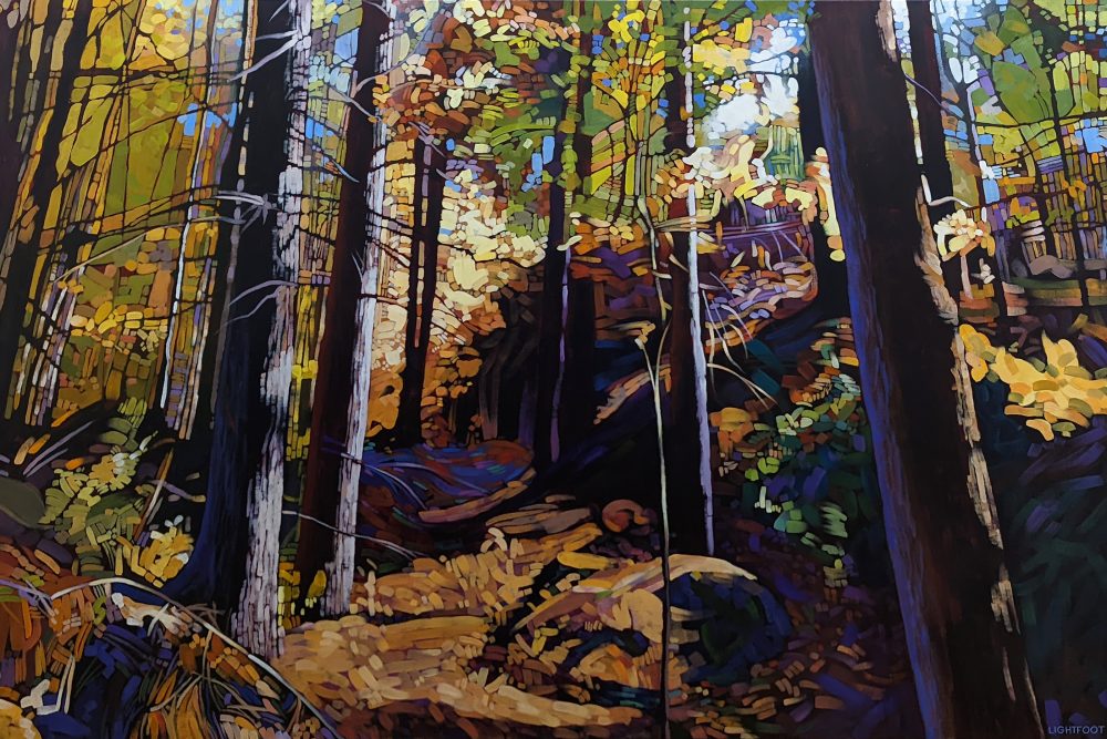Forest Bluff by John Lightfoot