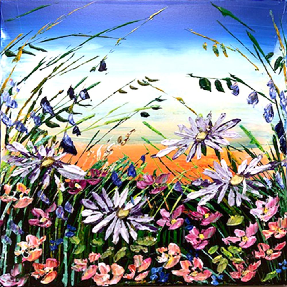 Floral (daisies) by Maya Eventov
