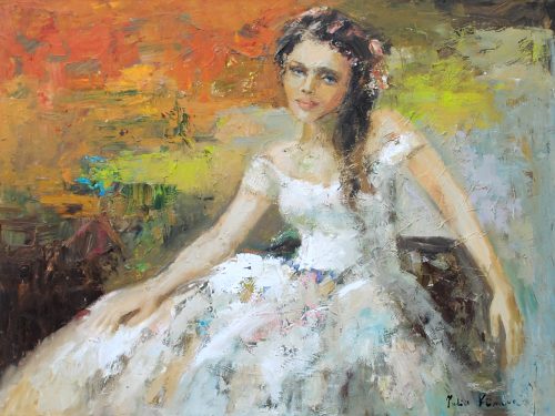 White Dress by Julia Klimova