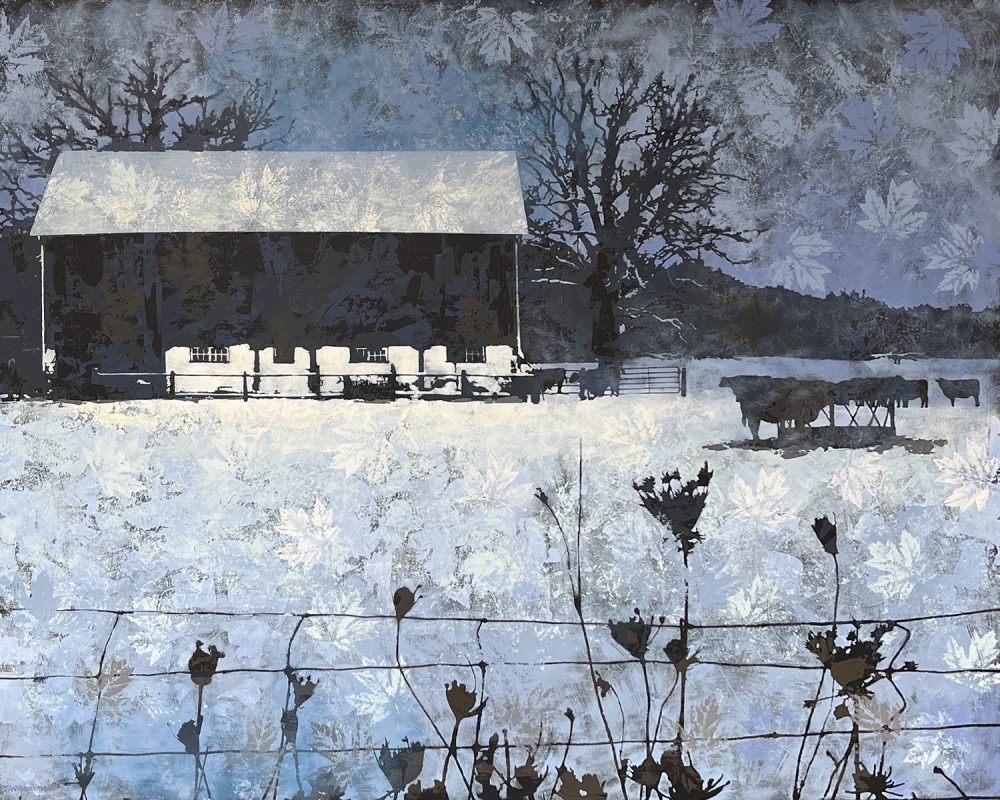 Winter Field by Judy Willemsma