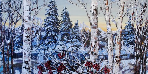 Winter Birch by Maya Eventov