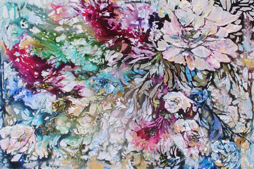 Floral - (spectrum) Large by Maya Eventov