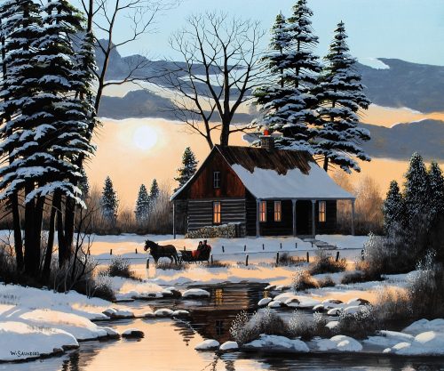 Winter Ride by Bill Saunders