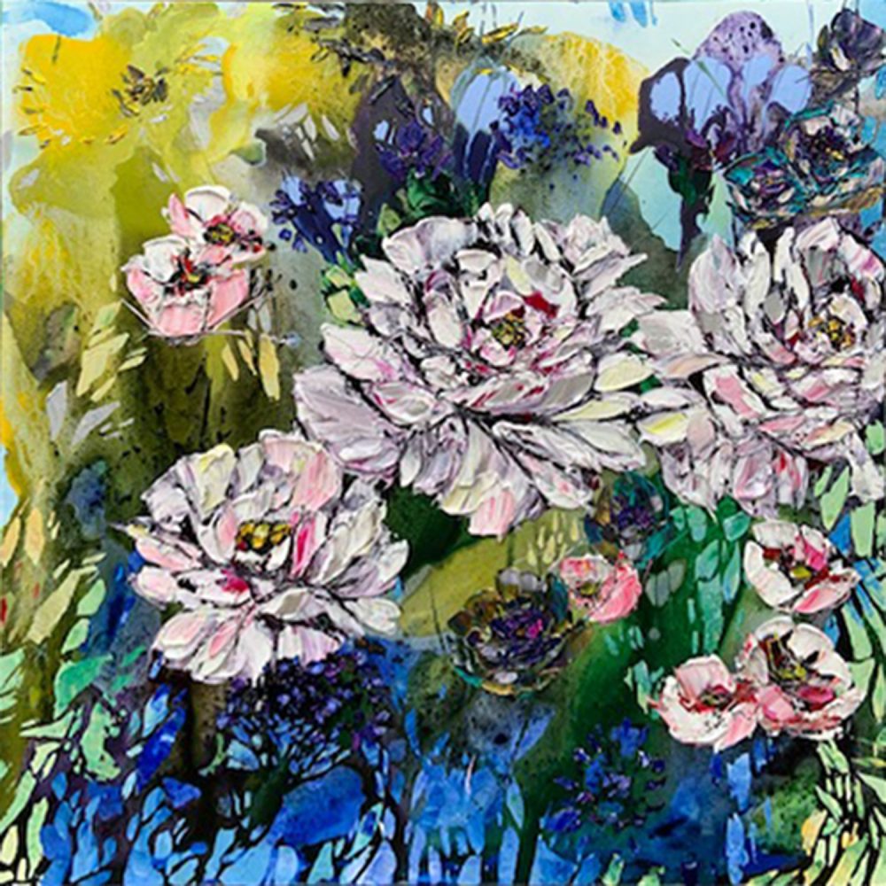 Floral - (spectrum) Large by Maya Eventov