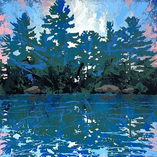 Long Lake Jack Pines by Judy Willemsma