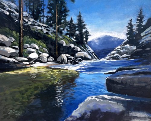 River's Rocky Trail by Bob Arrigo