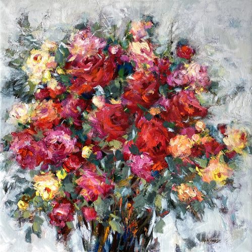 Bouquet Of Roses by Mila Kovac