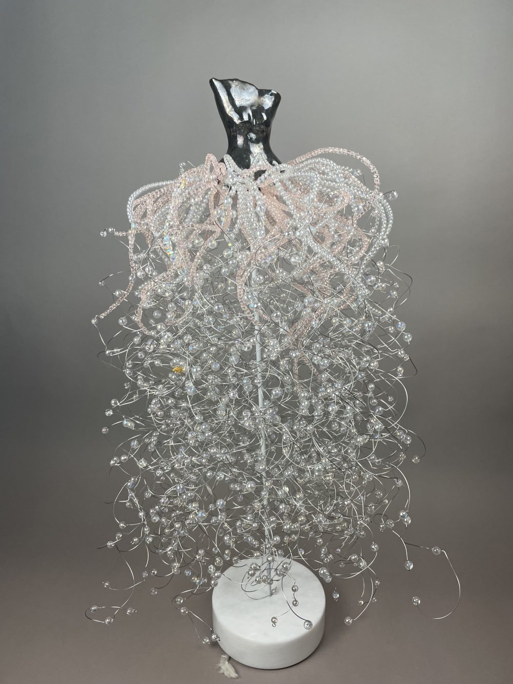 Torso (hfc) W/ Pink And Clear Stones, Star Style by Estella Fransbergen