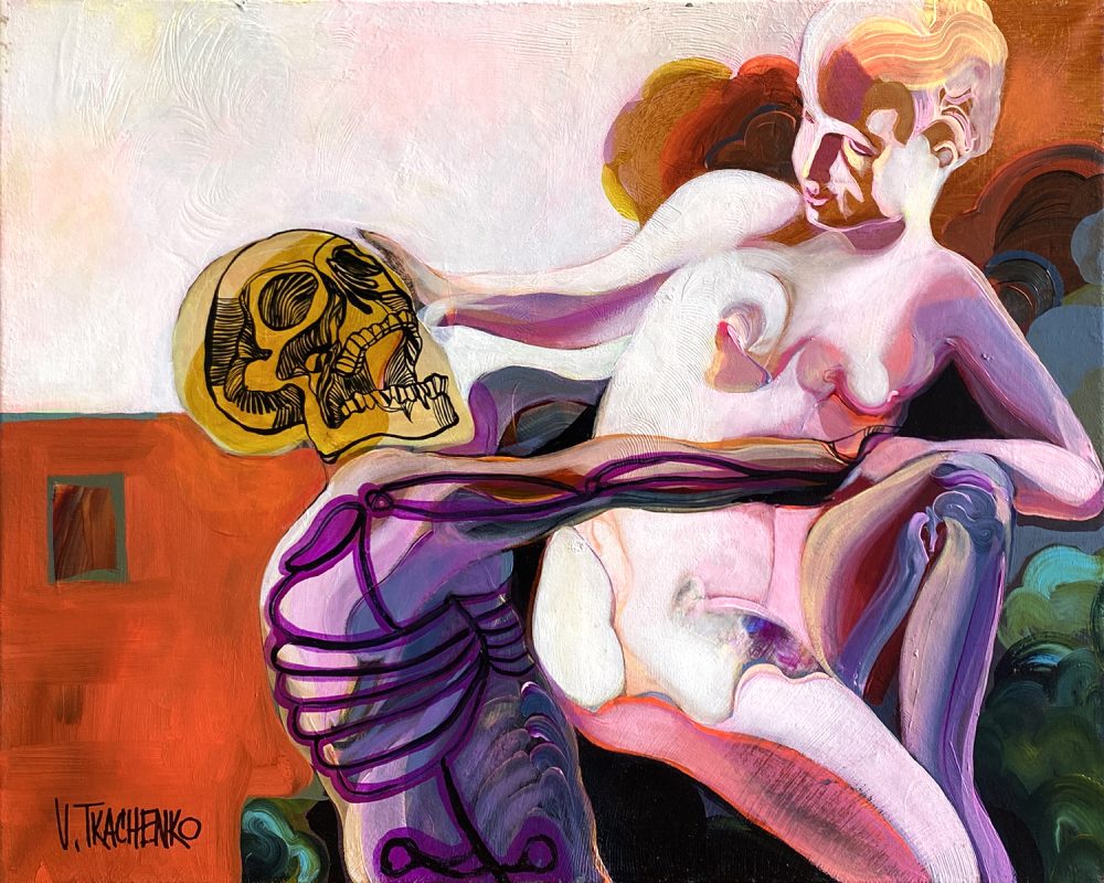 Death And The Maiden by Victor Tkachenko