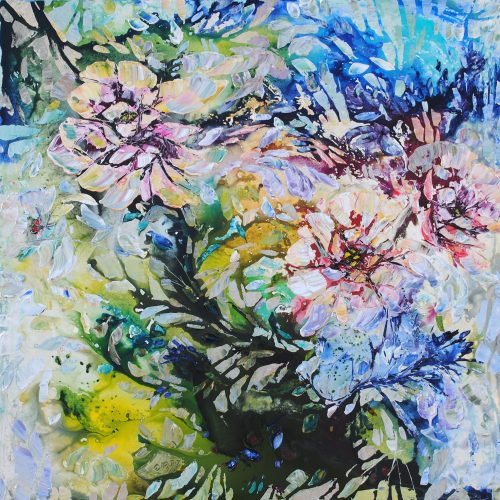 Floral - (spectrum) Large by Maya Eventov