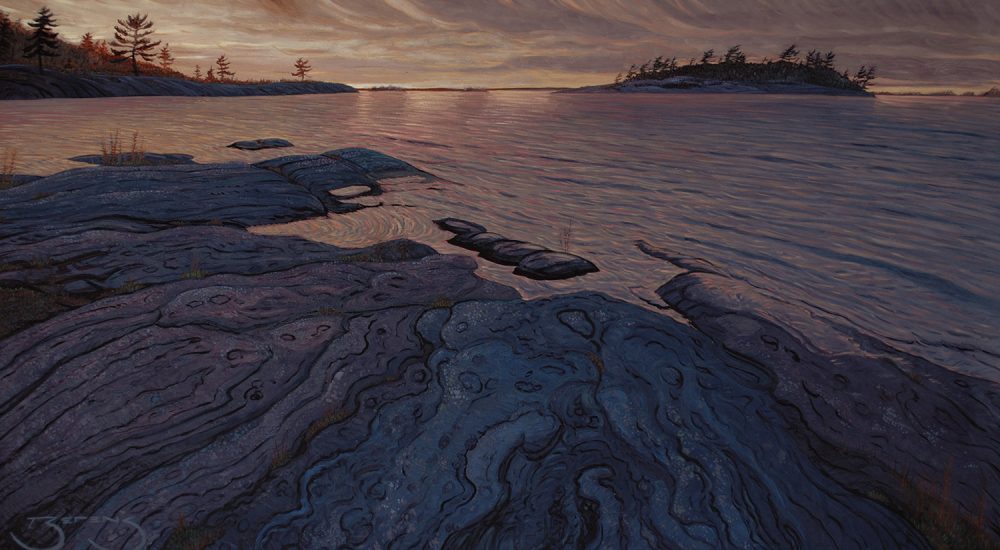 Haggarts Bay, Dusk by Mark Berens