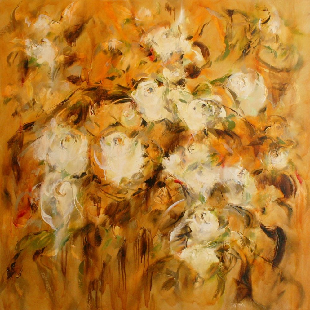 Late Spring Roses by Carole Arnston