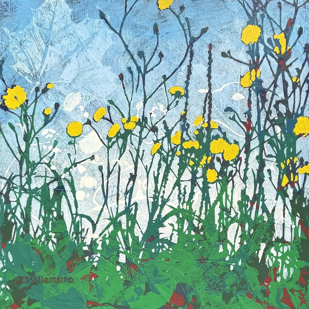 Yellow Dancers by Judy Willemsma
