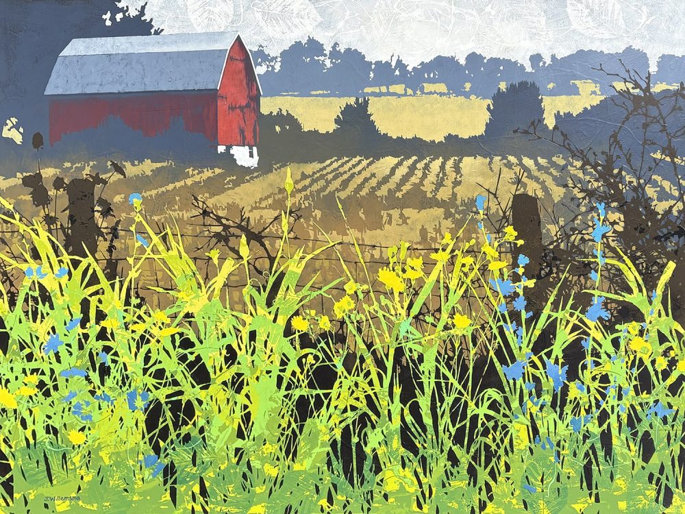 Red Barn by Judy Willemsma