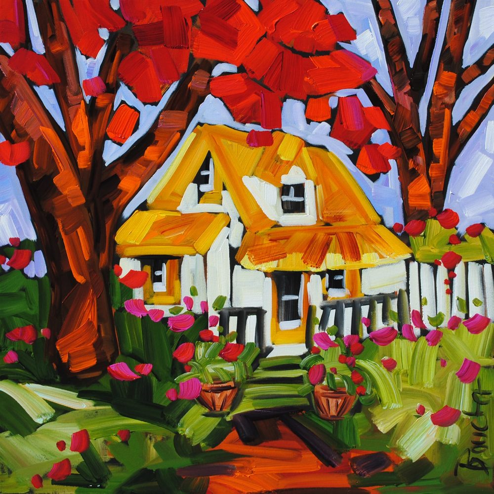 Sous L'orme by Marie-Claude Boucher
