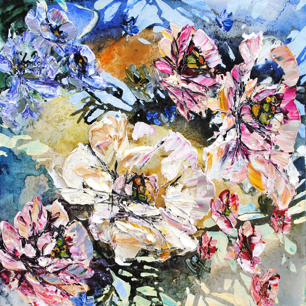 Floral - (spectrum) Large by Maya Eventov