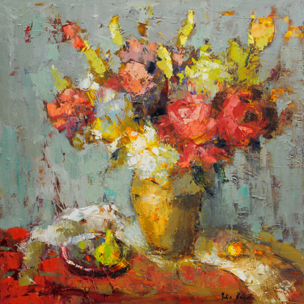 Roses & Fruit by Julia Klimova
