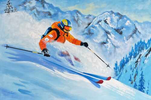 Powder Player by Bob Arrigo