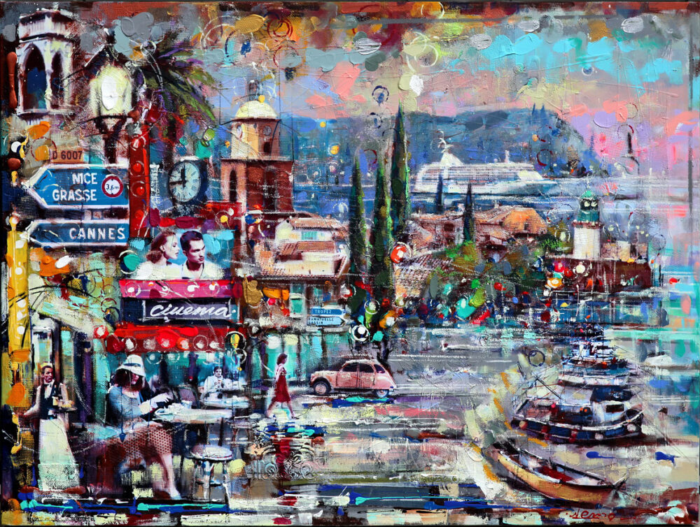 Evening In St. Tropez by Victor 