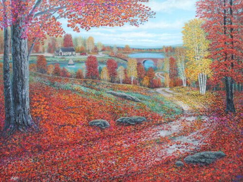 Road To Cottage Country by Henri Lobo