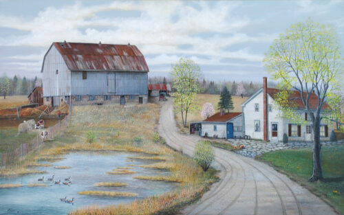 Steel Barn by Henri Lobo