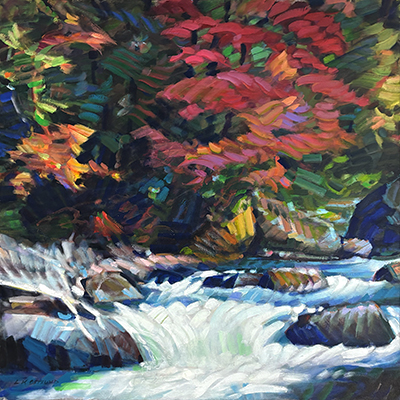 Boulder Creek by Leif Ostlund