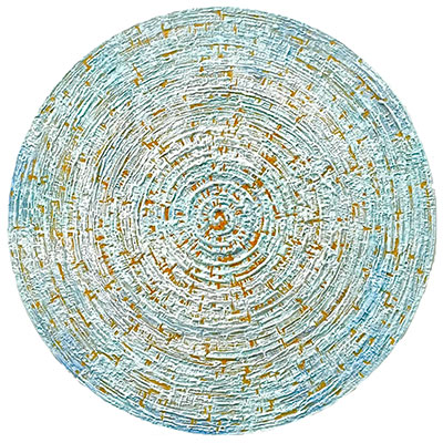 Champagne Dreams (tondo) by Bruno Capolongo