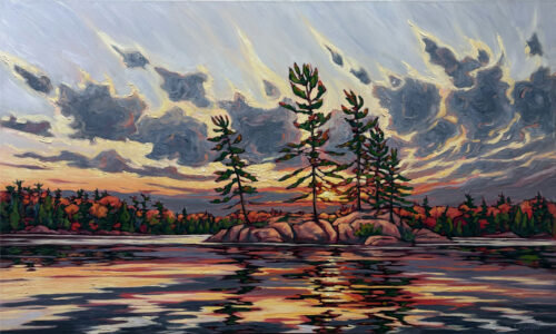 October Reds by Brigitte Granton