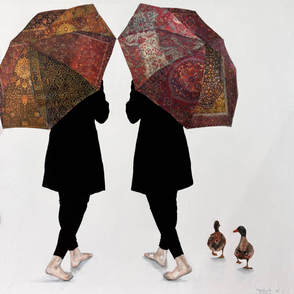 A Spring Stroll With Friends by Beverley Hawksley