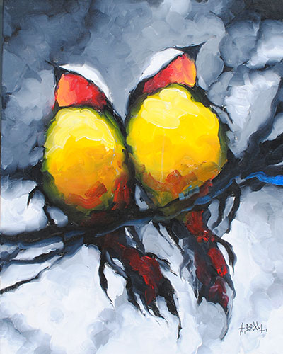 Bird Series (yellow) by Harold Braul